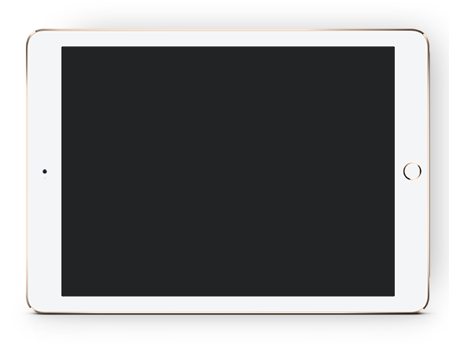 Master slider in ipad